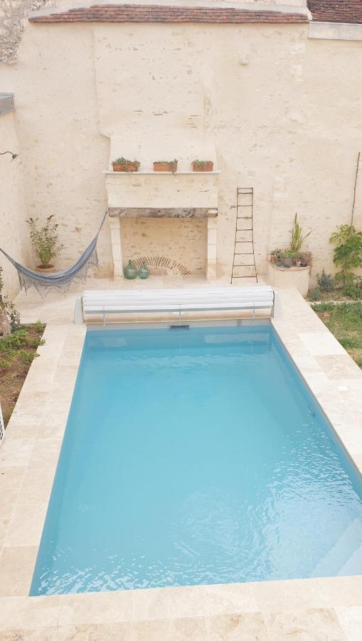La Croix Au Maitre Hotel Coulanges-la-Vineuse Buitenkant foto